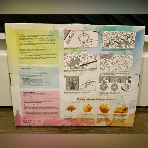 Paint by Numbers Canvas Kit 🎨🖌️ BRAND NEW - Picture 3 of 3